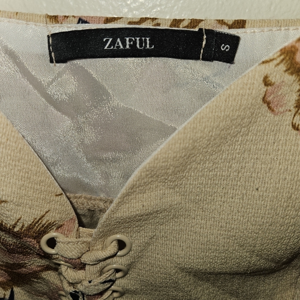 Zaful Floral Bra Top Size S - Picture 2 of 7